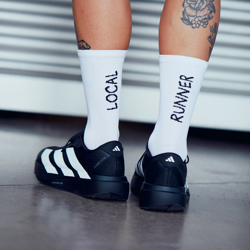 Calcetines Local Runner Blanco