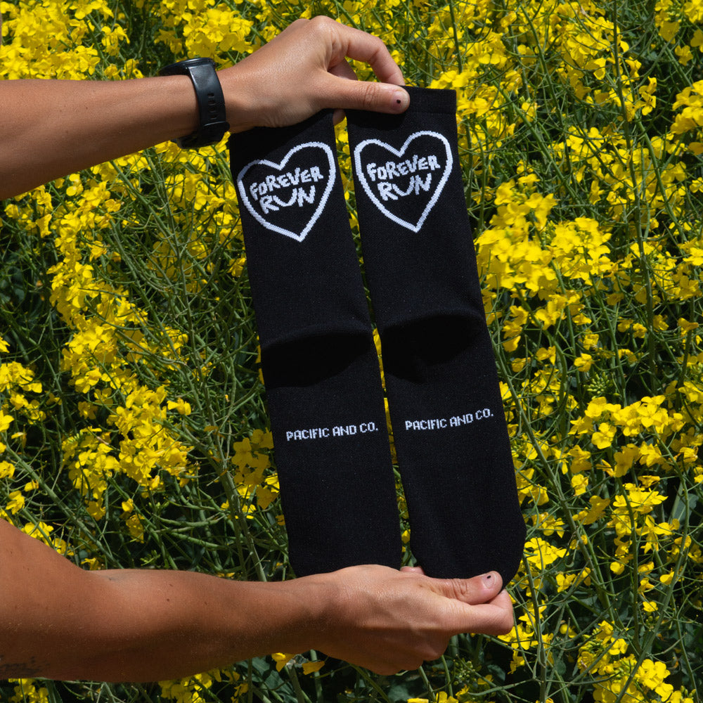 Calcetines Forever Run Negro