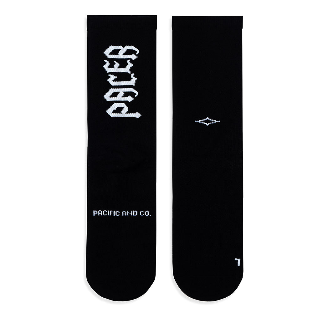 calcetines-pacificandco-unisex-pacer-negro-running-socks-plana