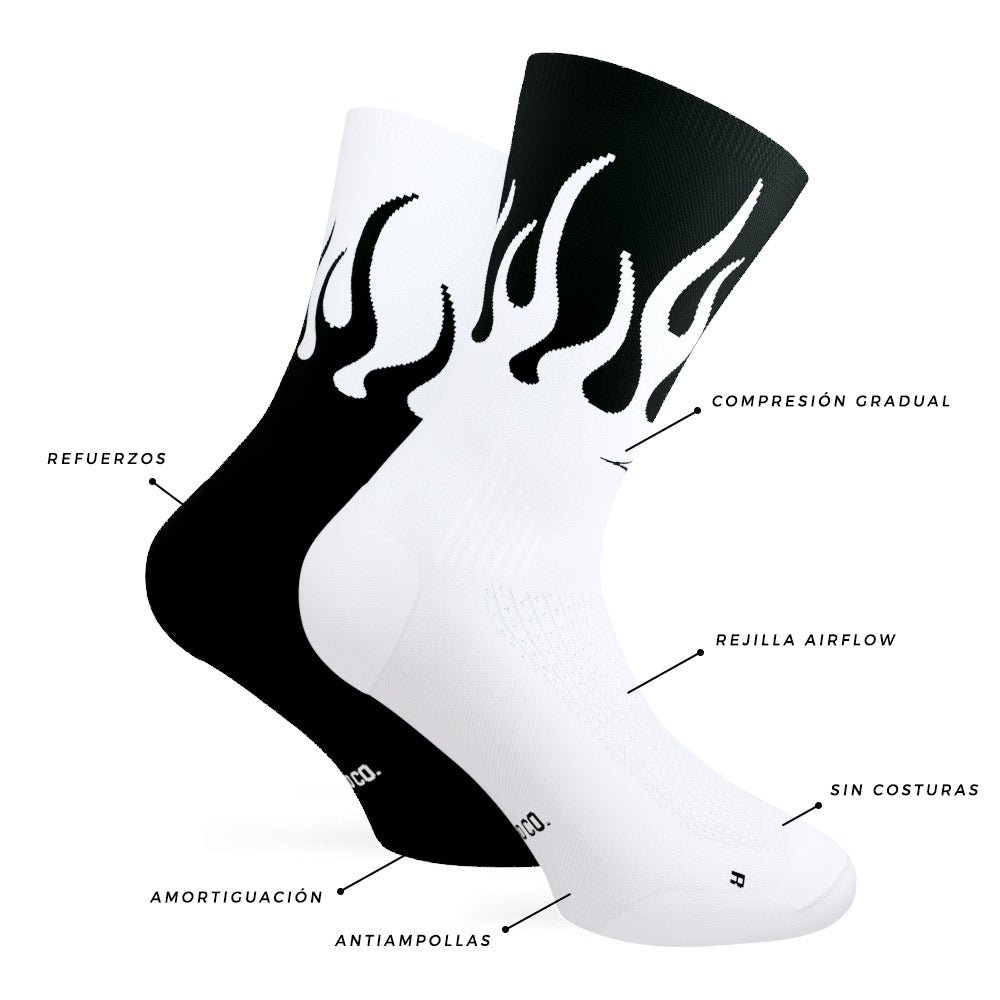 Calcetines FLAMES BW