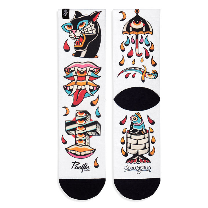 Flashy socks