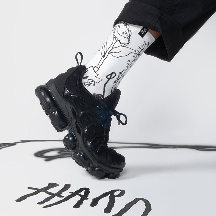 VOGEL WHITE socks