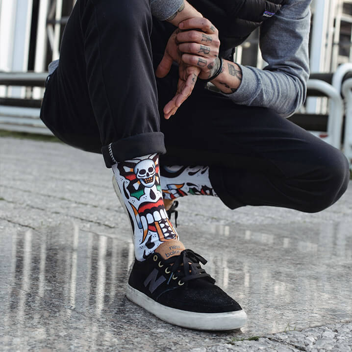 Skull socks