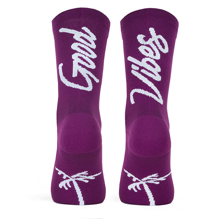 Good Vibes Violet Socks