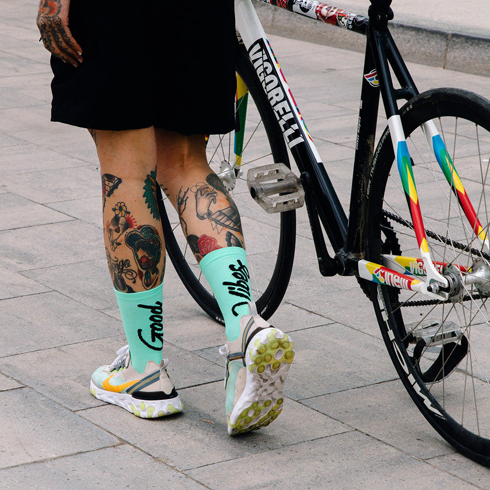 Calcetines Good Vibes Blanco