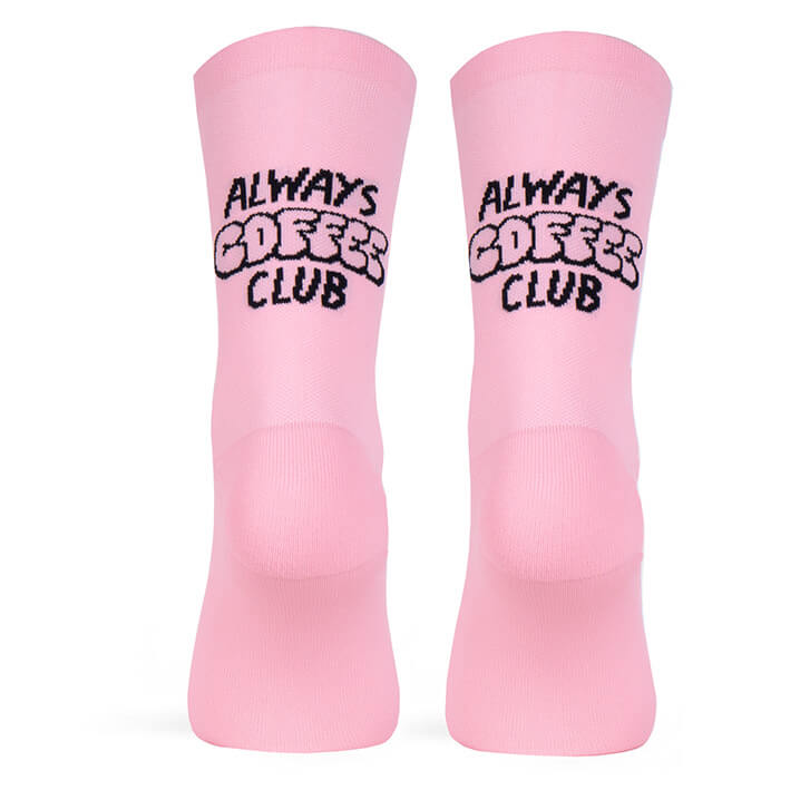 Coffee Club Pink Socks