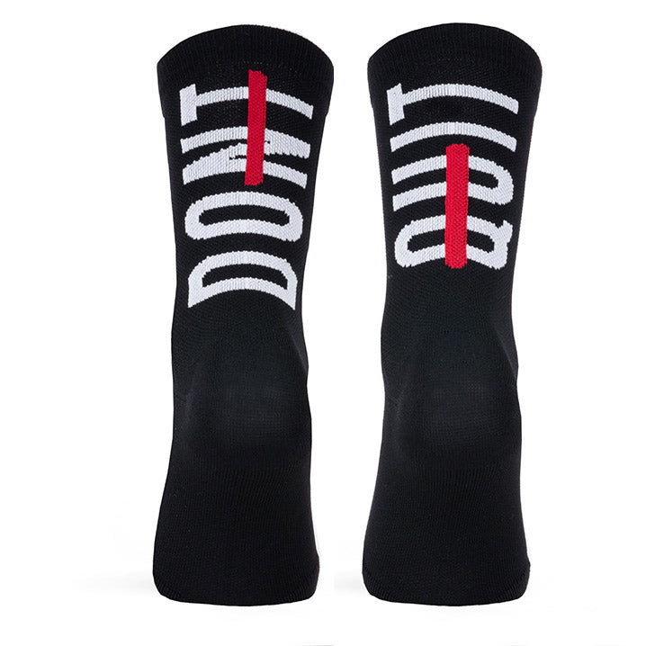 Don't Quit Socks Black