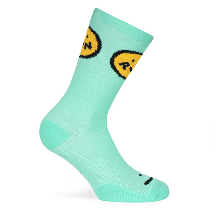 Smile Run Mint Socks