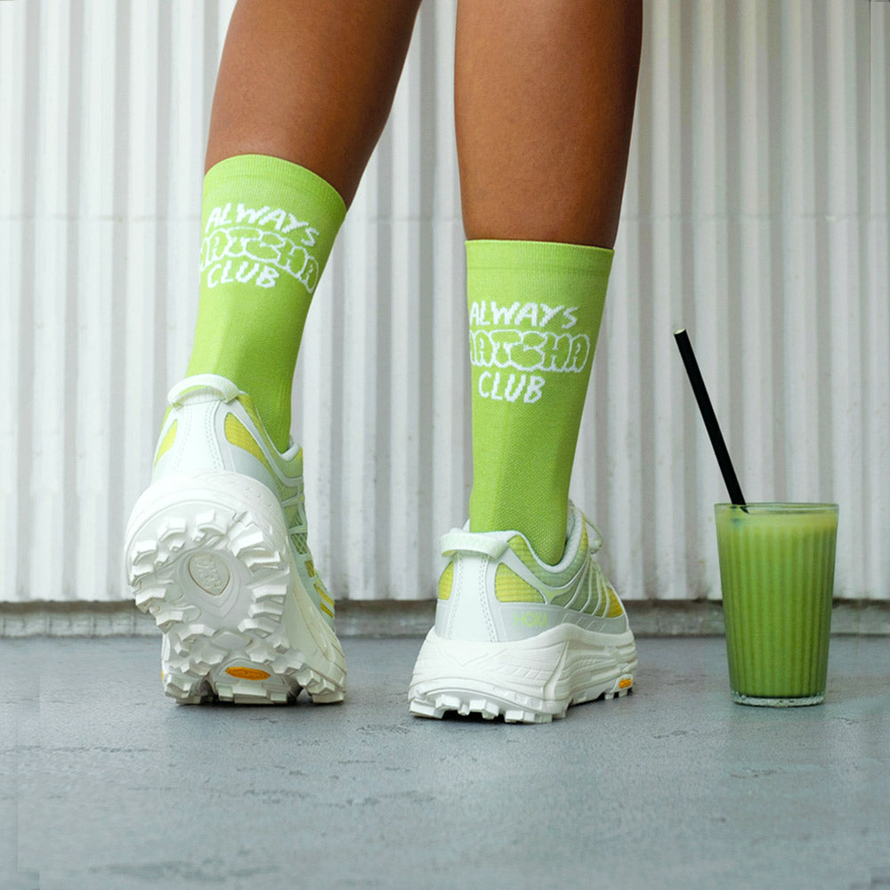 Calcetines Running Matcha Club - Pacific and Co