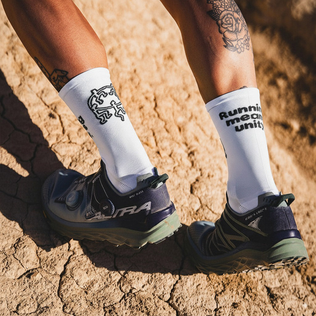 Unity Socks White