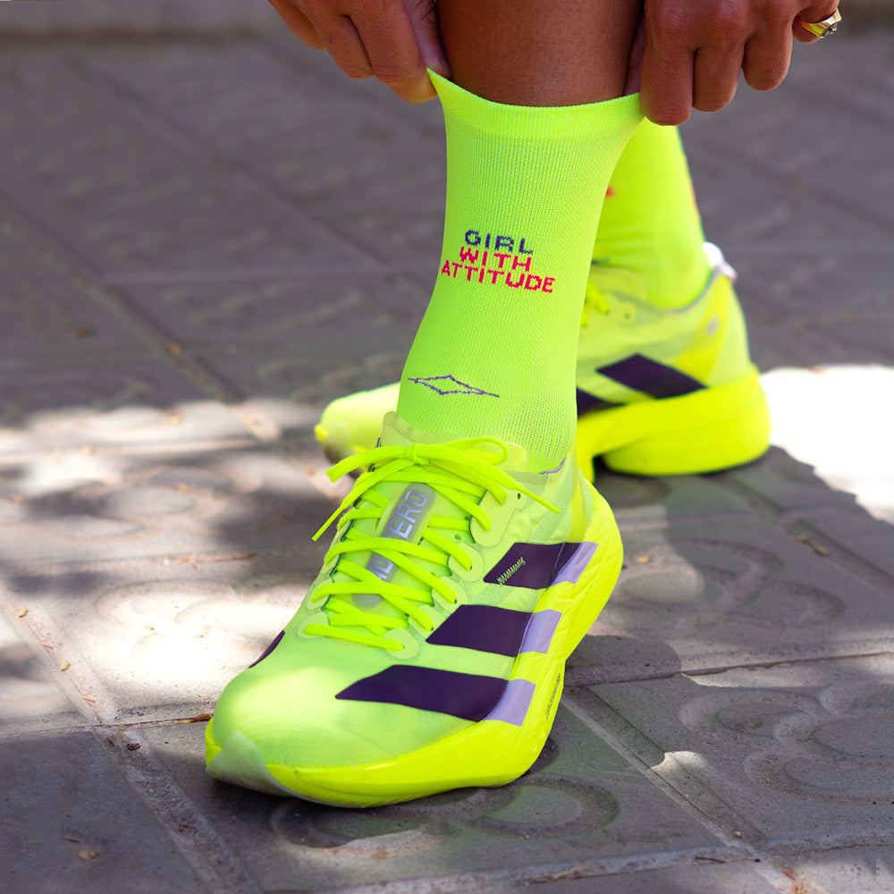 Calcetines RUN GIRL NEON