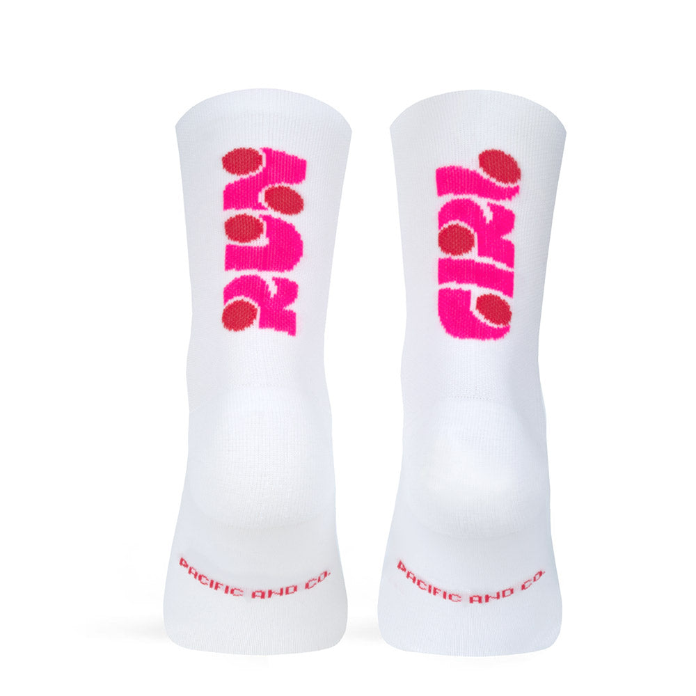 Calcetines RUN GIRL WHITE