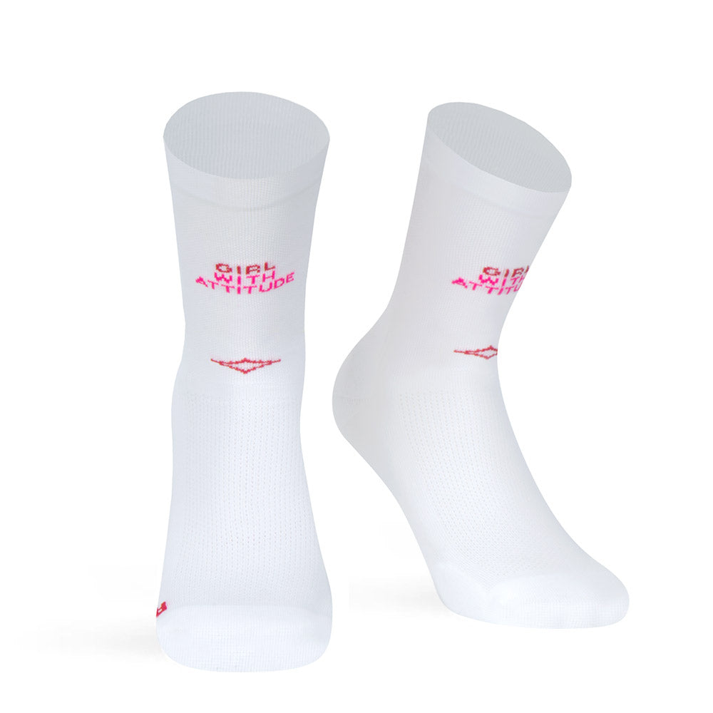 Calcetines RUN GIRL WHITE