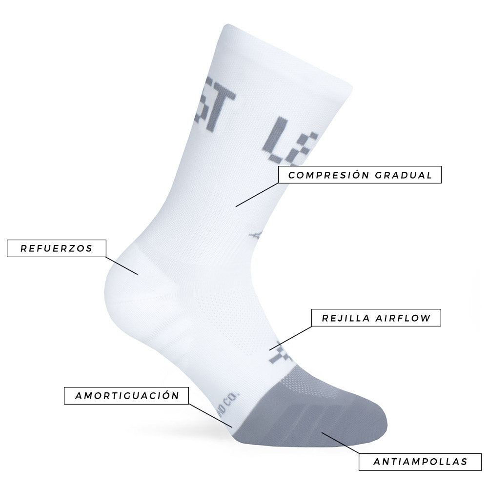 Fast Legs Grey Socks