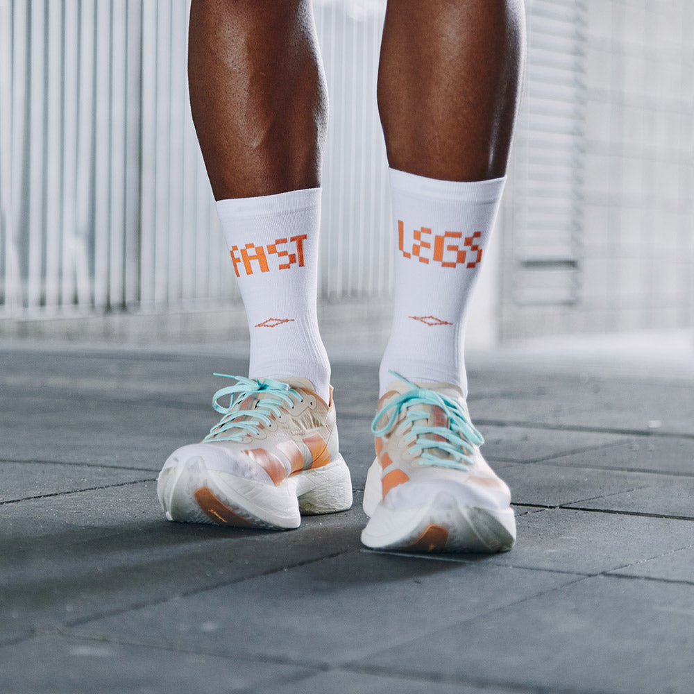 Fast Legs Orange Socks