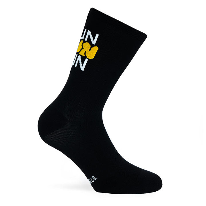 Run Run Socks Black