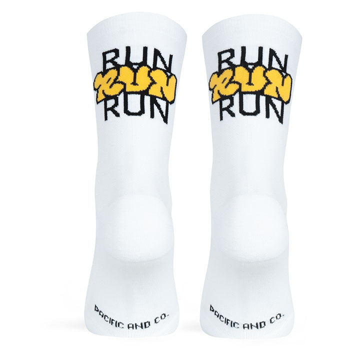 Run Run White Socks