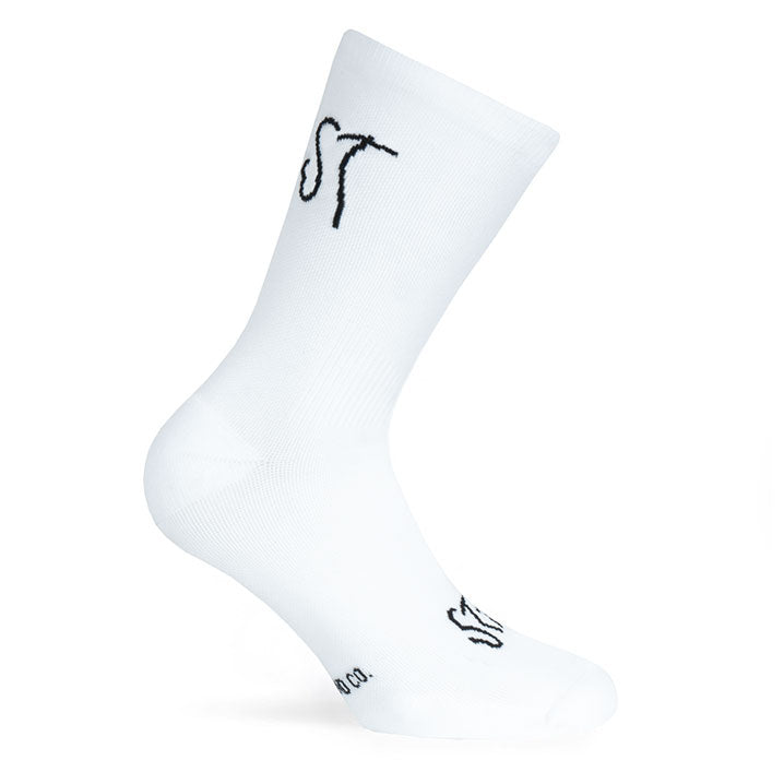 Stay Fast Socks White