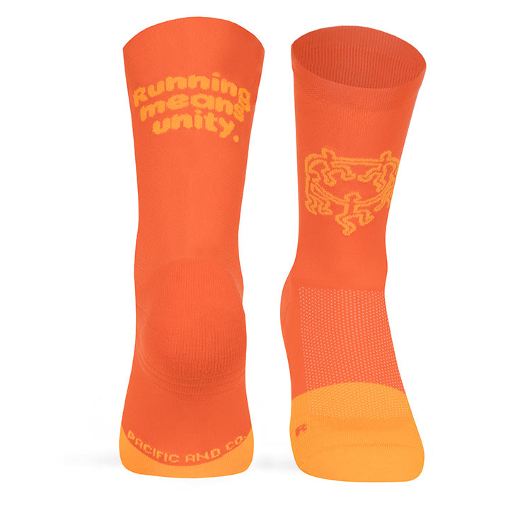 Unity Orange Socks