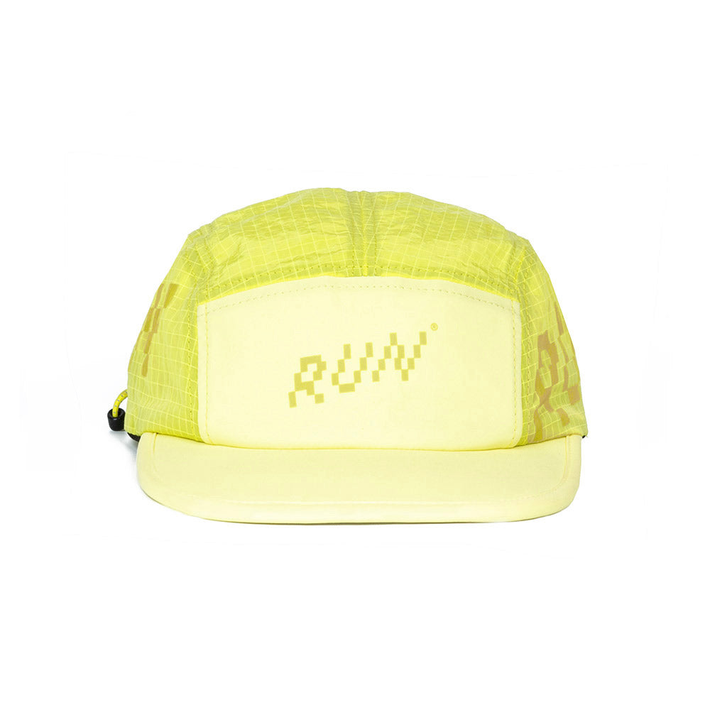 Pixel Run Cap - Yellow
