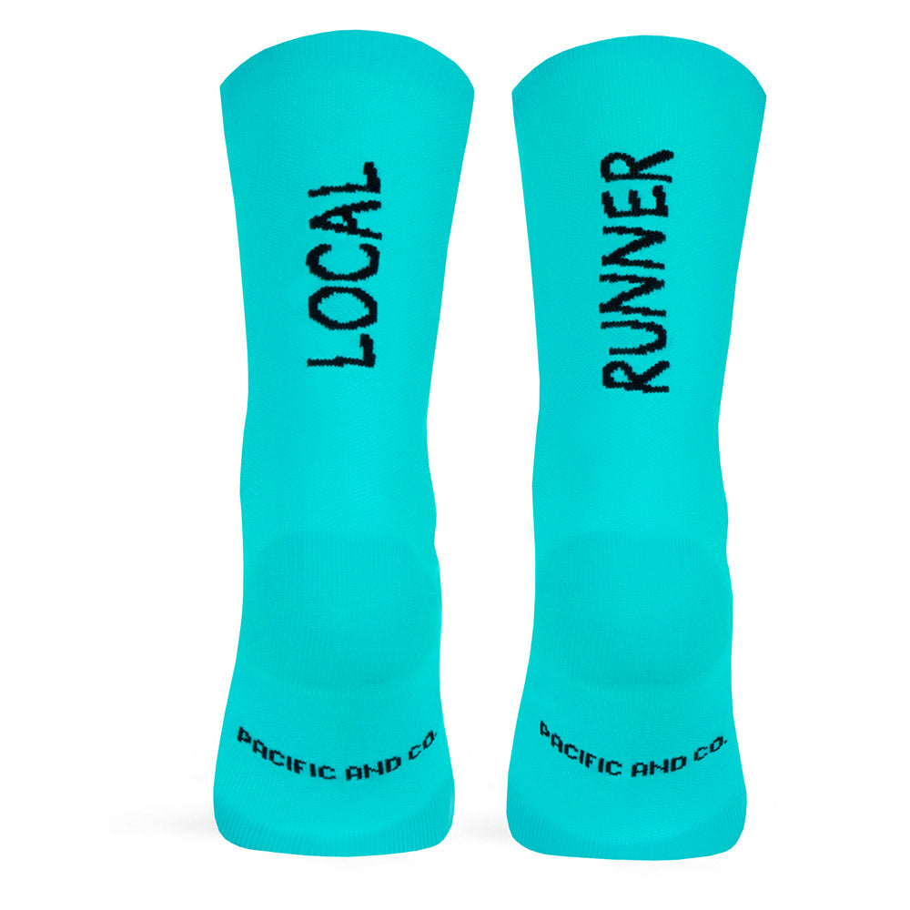 Calcetines Local Runner Aqua