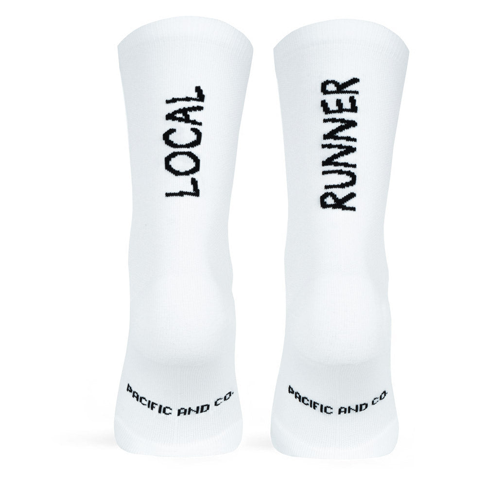 Calcetines Local Runner Blanco
