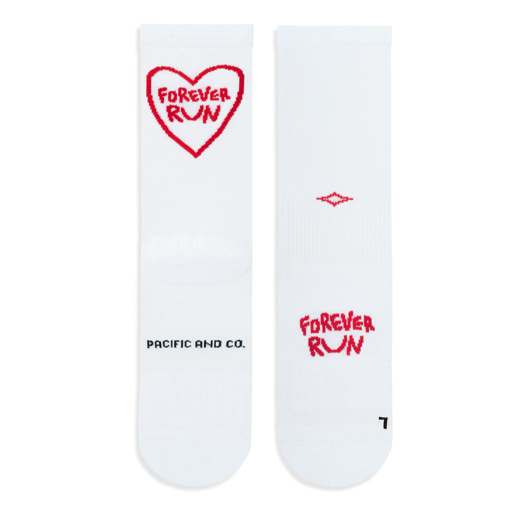 Calcetines Forever Run Blanco