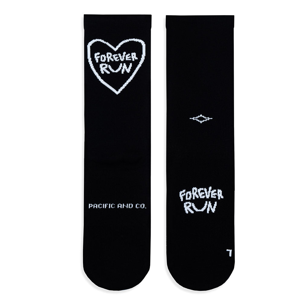 Calcetines Forever Run Negro
