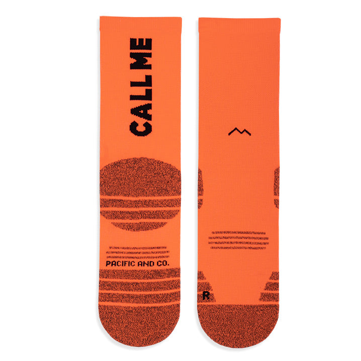 calcetines-naranja-running-socks-call-me-to-run-perfomance-deportivos