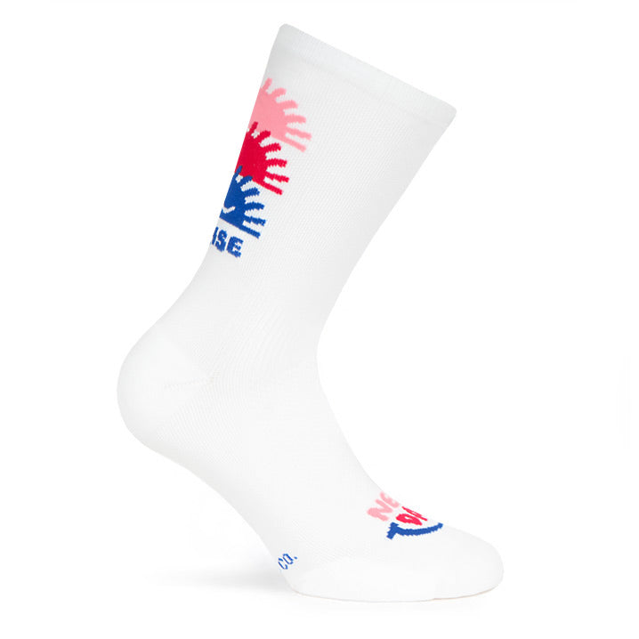 wakeup-socks-calcetines-blancos-running-cycling-ciclismo-performace-deprote