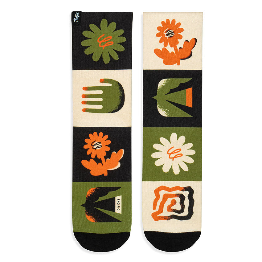 pacificandco-calcetines-socks-art-design-fashion-originales-regalo-NATURE-verde