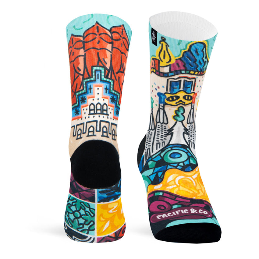 pacificandco-calcetines-socks-art-design-gift-barcelona-gaudi-souvenir-MODERNISME