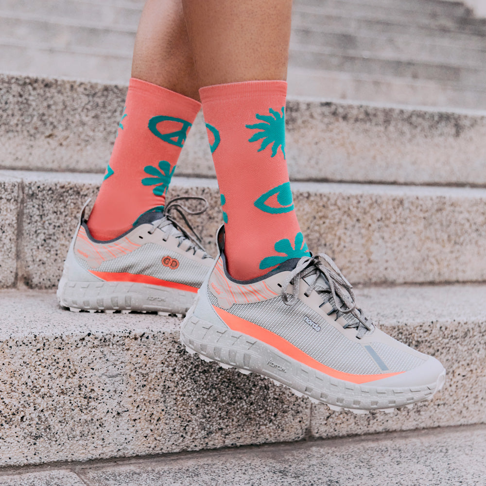 Peace Peach Socks