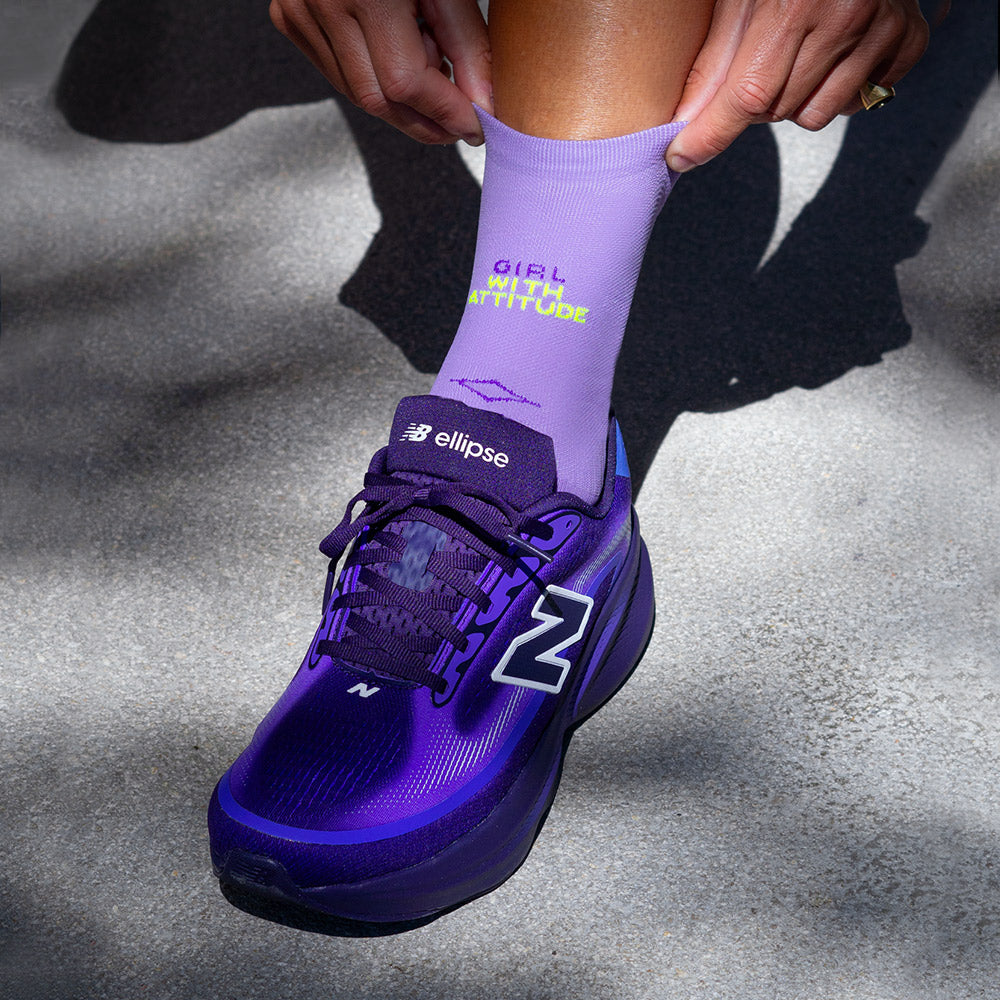RUN GIRL Lavender Socks