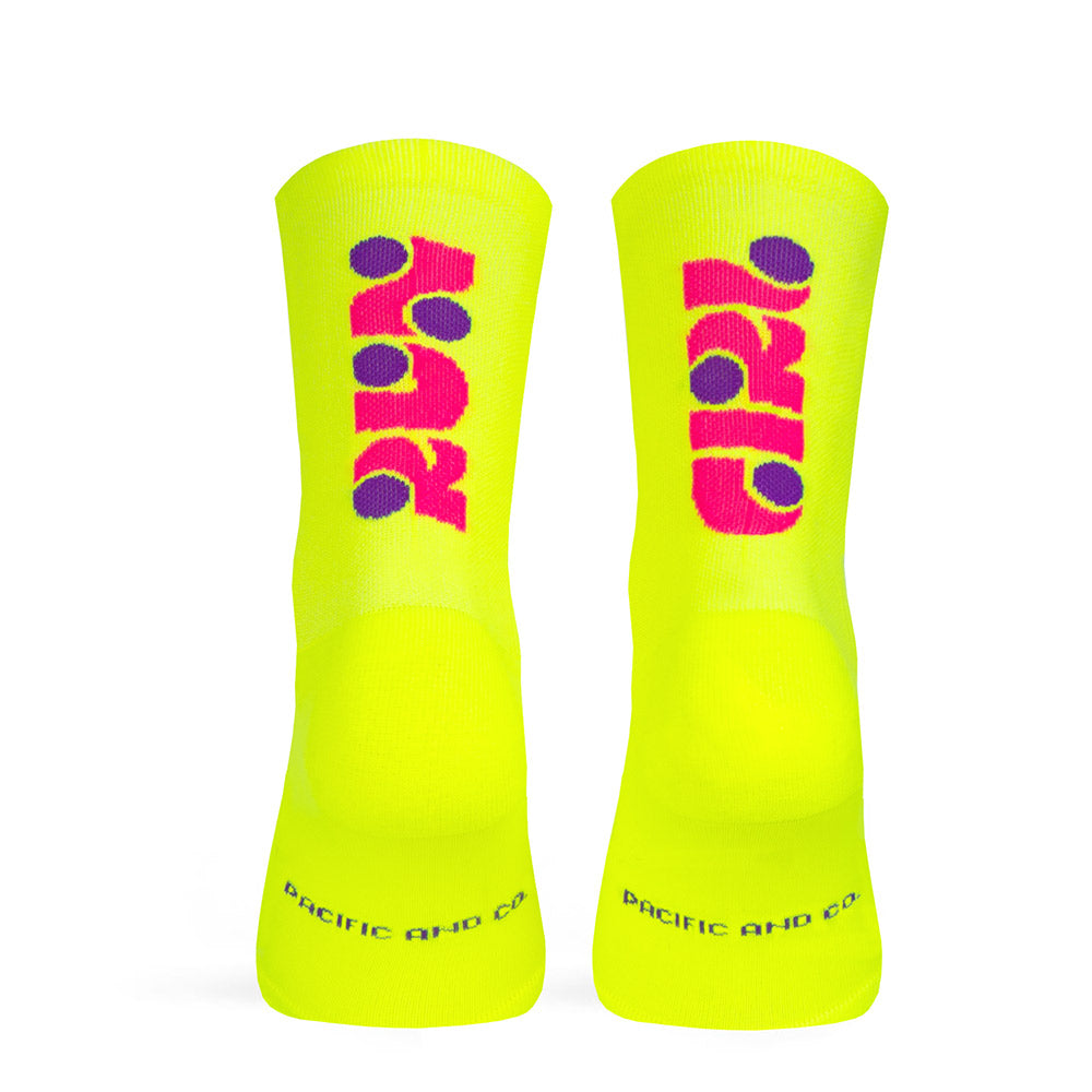 Calcetines RUN GIRL NEON