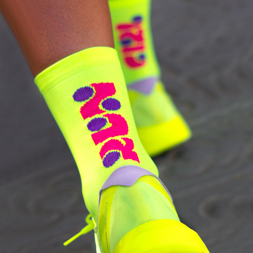 Calcetines RUN GIRL NEON