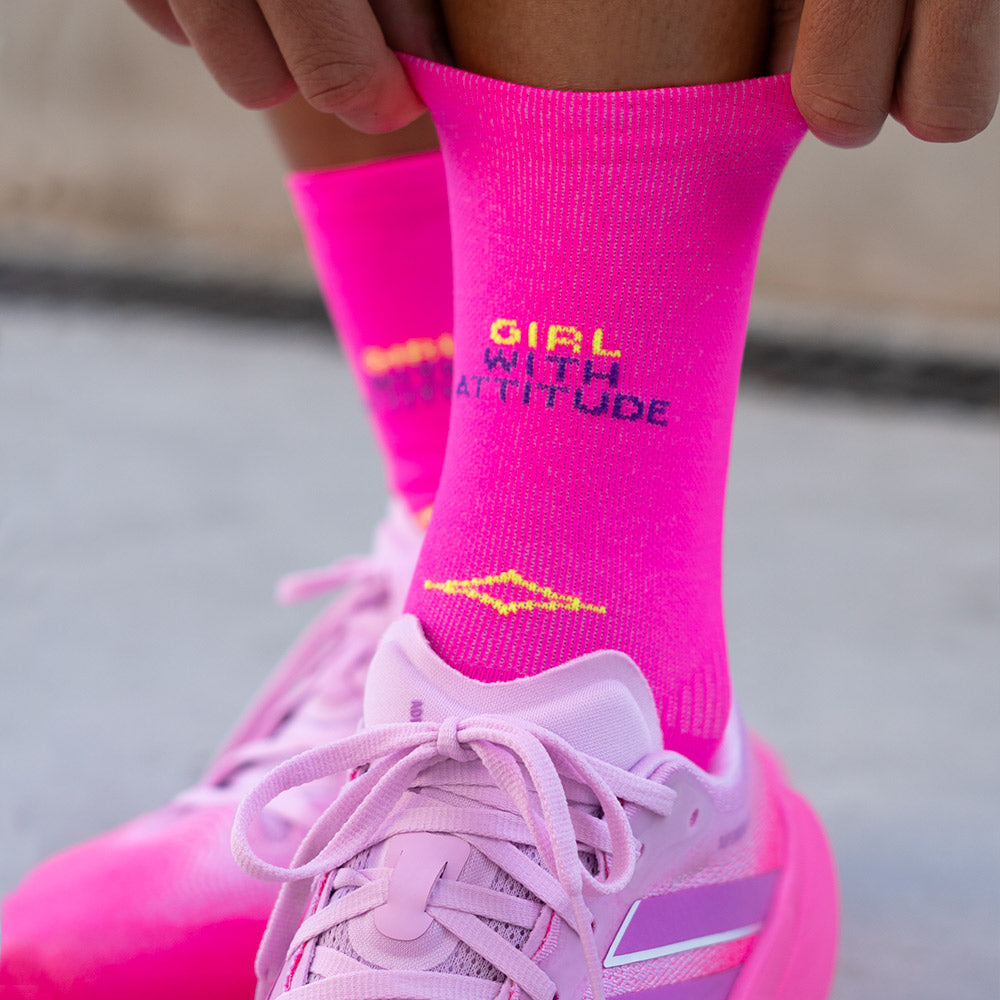 Calcetines RUN GIRL PINK