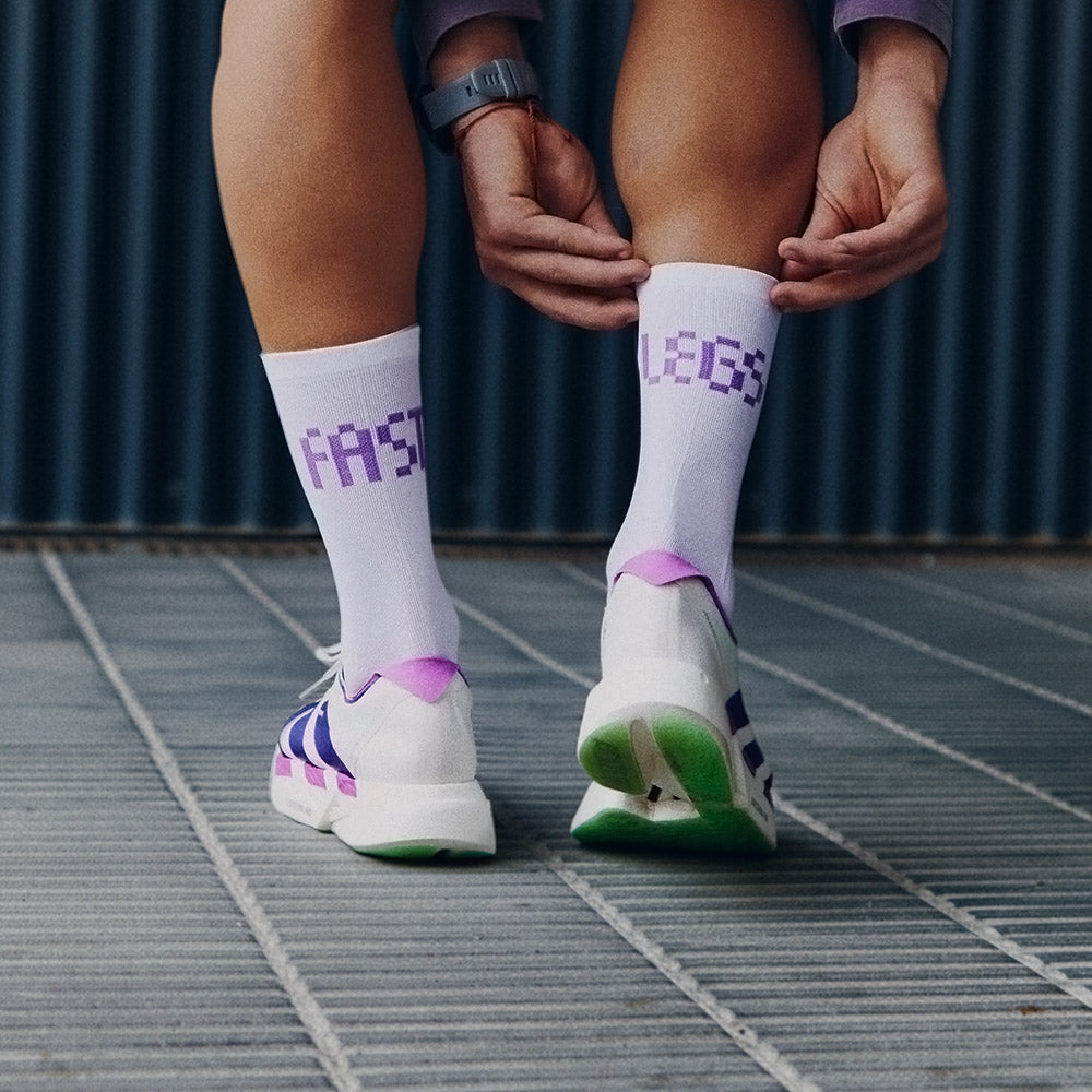 Fast Legs Purple Socks