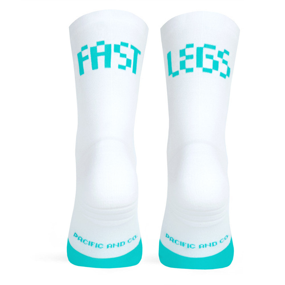 Fast Legs Turquoise Socks