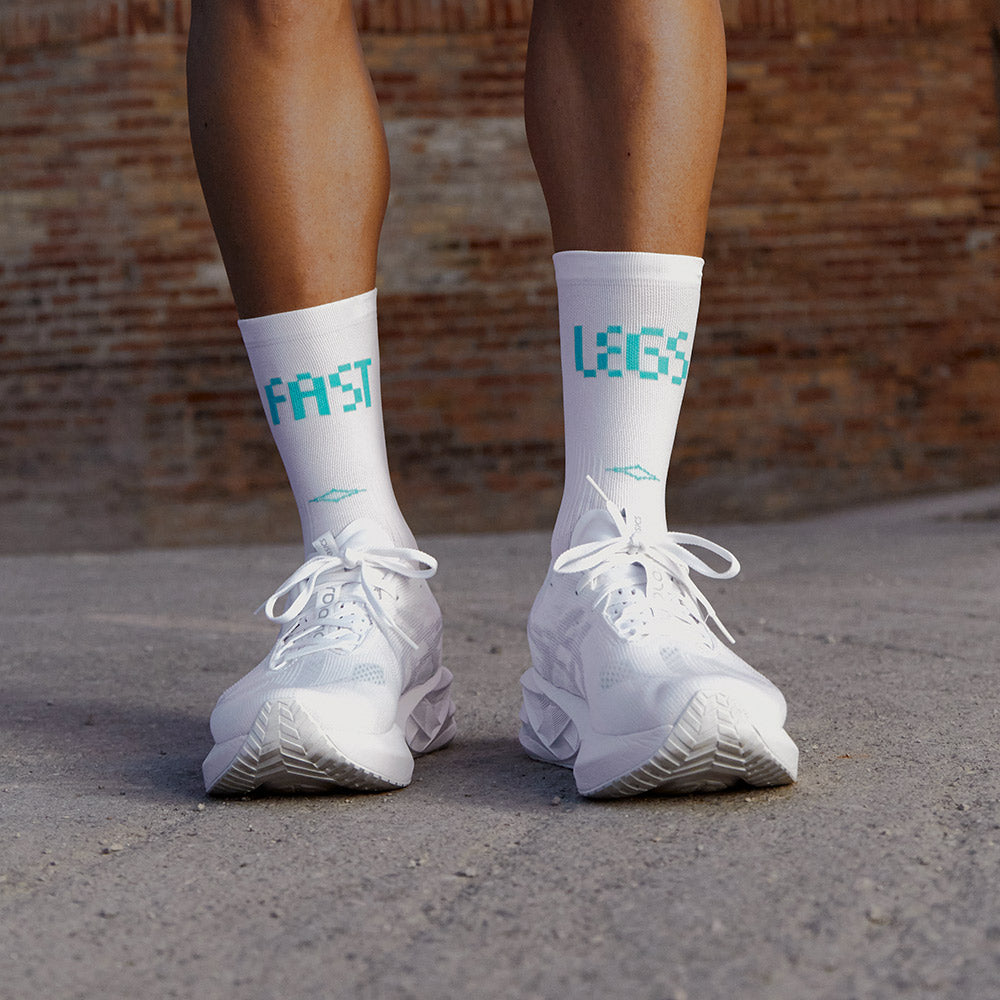 Fast Legs Turquoise Socks