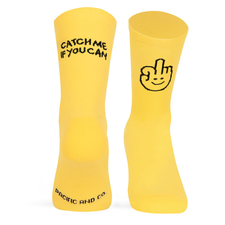 Catch Me Yellow Socks